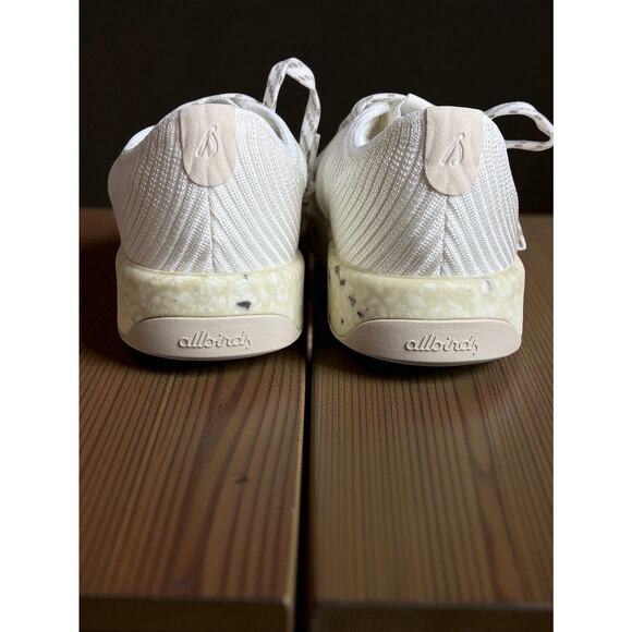 Allbirds Men’s White Knit Sneakers 8M | Eco-Friendly Lightweight Comfort Shoes - Picture 7 of 10